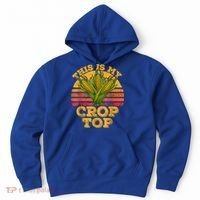 This Is My Crop Top Funny Farmer Farming Corn Lover Retro Hoodie thumb 0