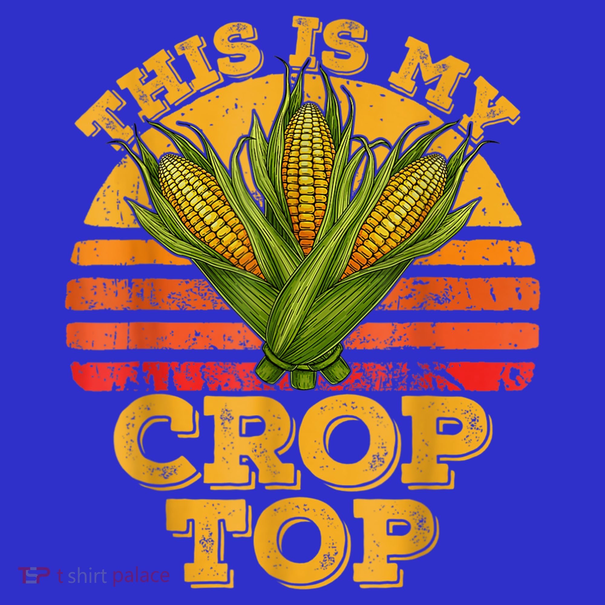 This Is My Crop Top Funny Farmer Farming Corn Lover Retro Visor