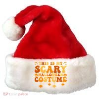 This Is My Scary Halloween Costume Gift Santa Hat thumb 0