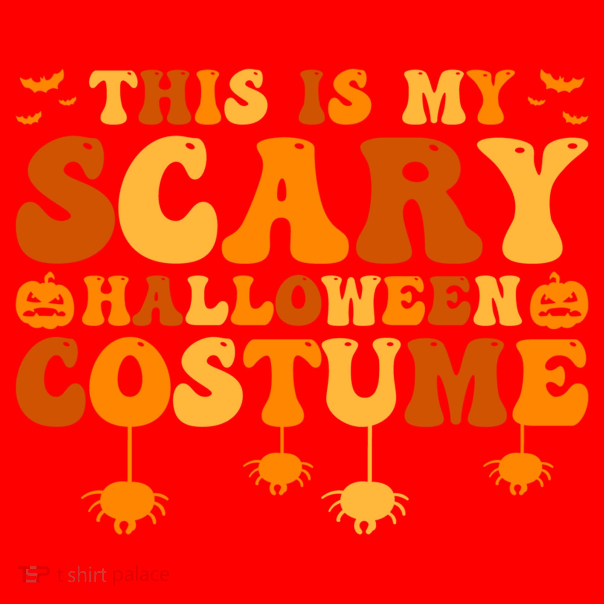 This Is My Scary Halloween Costume Gift Santa Hat