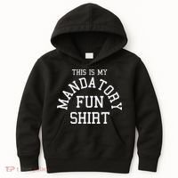 This Is My Mandatory Fun Kids Hoodie thumb 0
