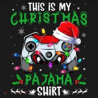 This Is My Christmas Pajama Video Game Gamer Boy Teens Ornament thumb 1