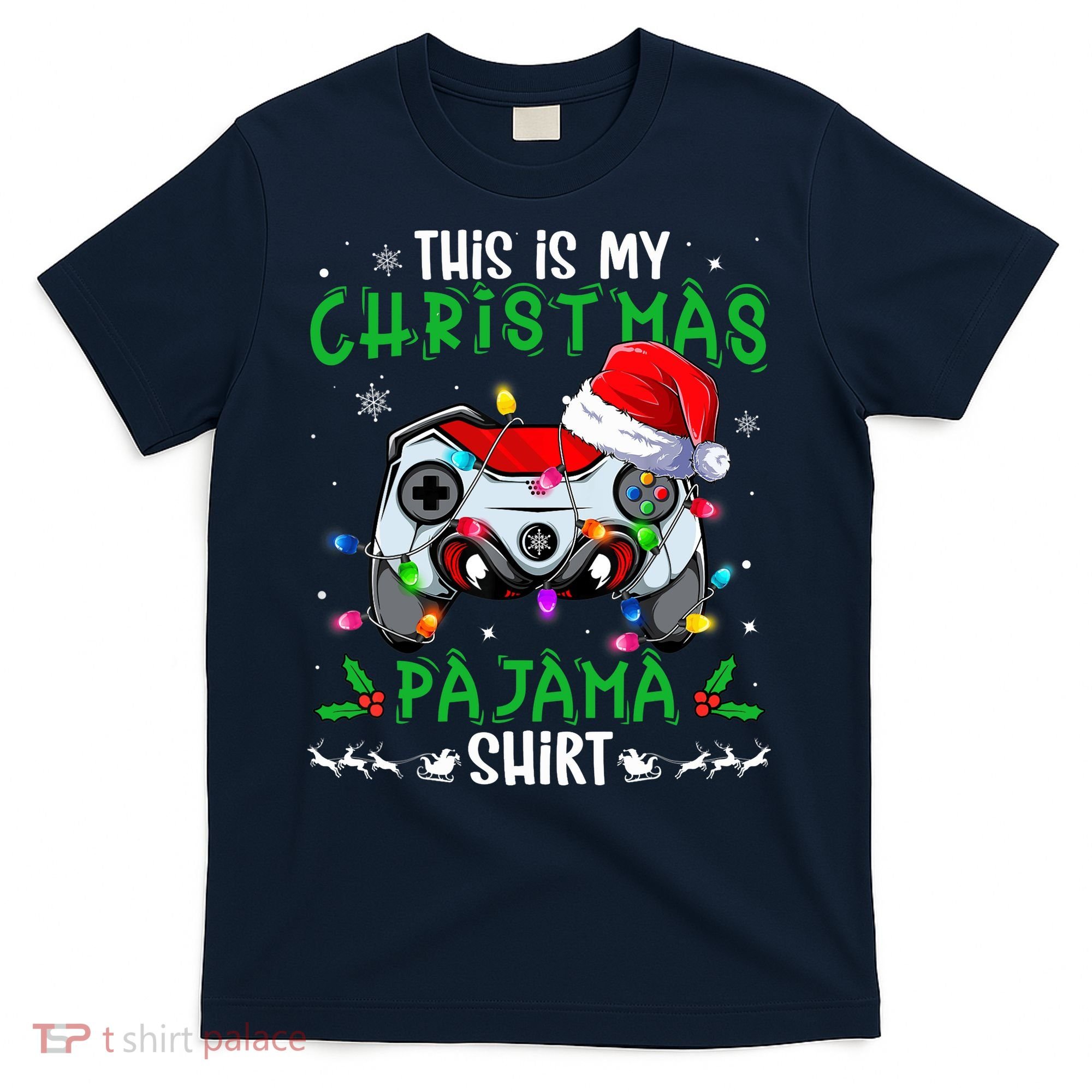 This Is My Christmas Pajama Video Game Gamer Boy Teens T-Shirt