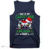 This Is My Christmas Pajama Video Game Gamer Boy Teens Tank Top thumb 0
