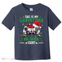 This Is My Christmas Pajama Video Game Gamer Boy Teens Toddler T-Shirt thumb 0