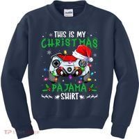 This Is My Christmas Pajama Video Game Gamer Boy Teens Kids Sweatshirt thumb 0