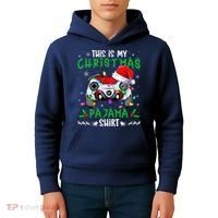 This Is My Christmas Pajama Video Game Gamer Boy Teens Kids Hoodie thumb 4