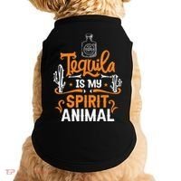 Tequila Is My Spirit Animal Doggie Tank thumb 0