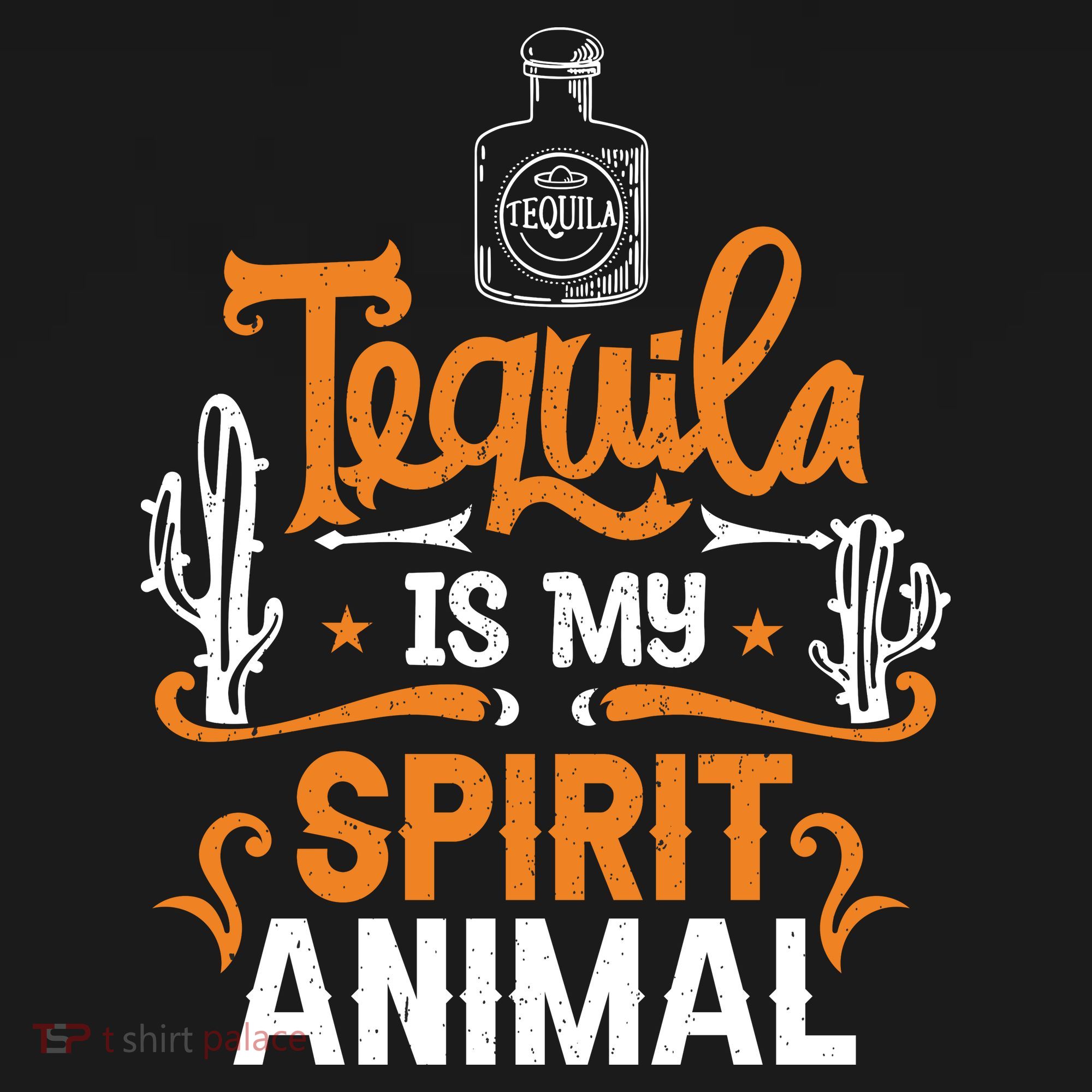 Tequila Is My Spirit Animal Apron