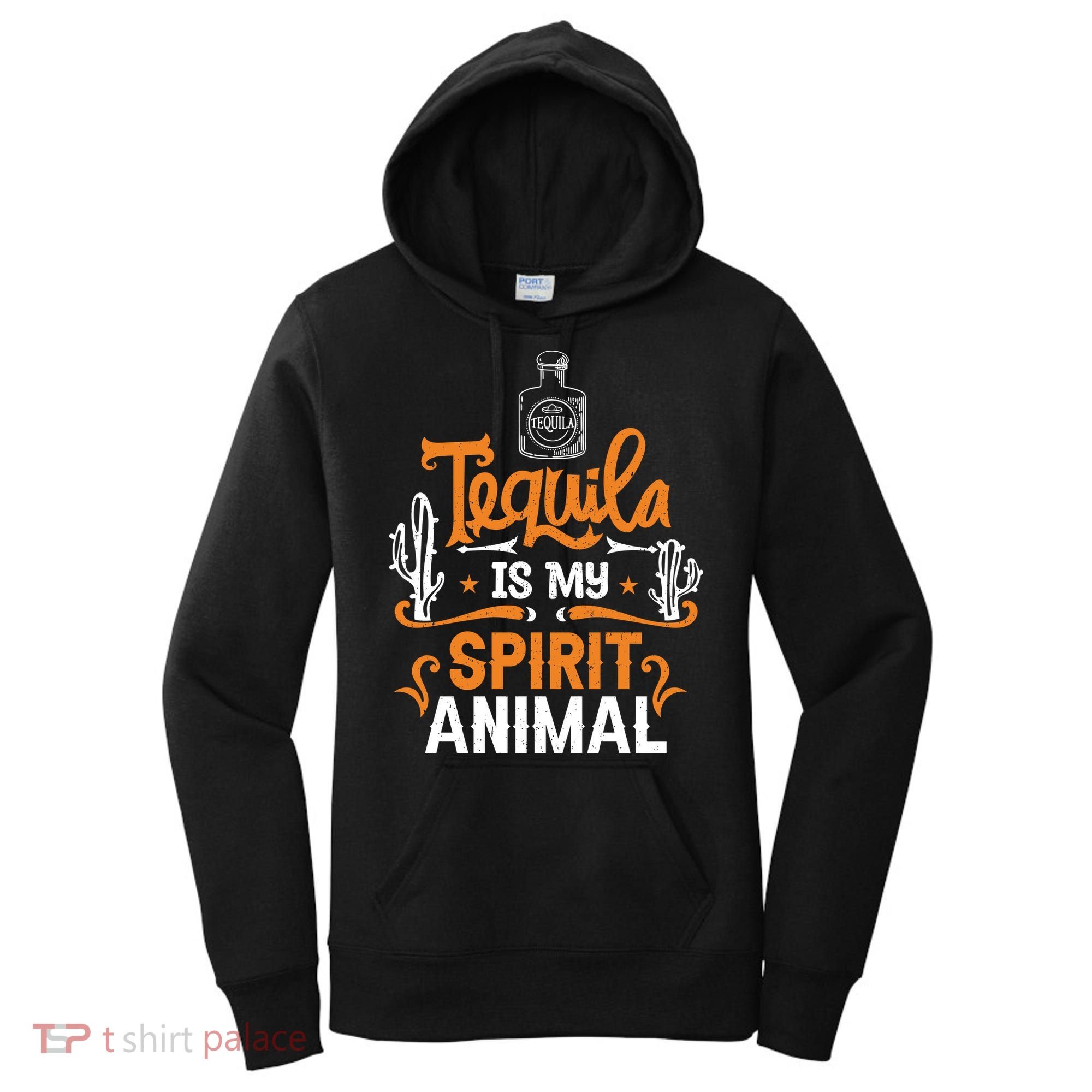 Tequila Is My Spirit Animal Women's Hoodie