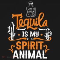 Tequila Is My Spirit Animal Mousepad thumb 1
