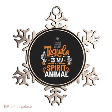 Tequila Is My Spirit Animal Ornament