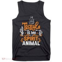 Tequila Is My Spirit Animal Tank Top thumb 0