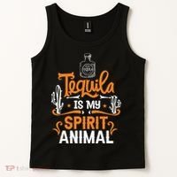 Tequila Is My Spirit Animal Tank Top thumb 2