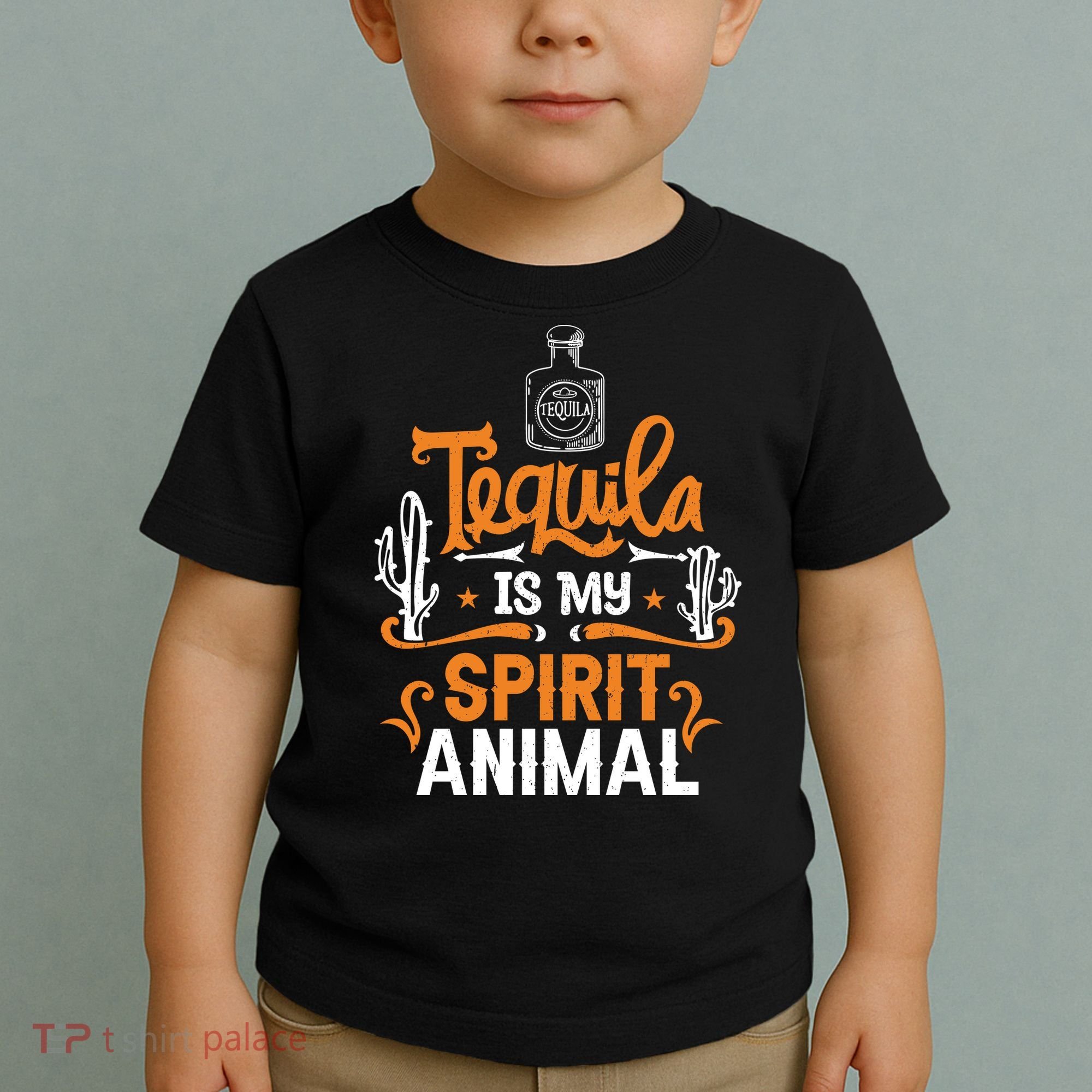 Tequila Is My Spirit Animal Toddler T-Shirt