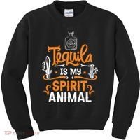 Tequila Is My Spirit Animal Kids Sweatshirt thumb 0