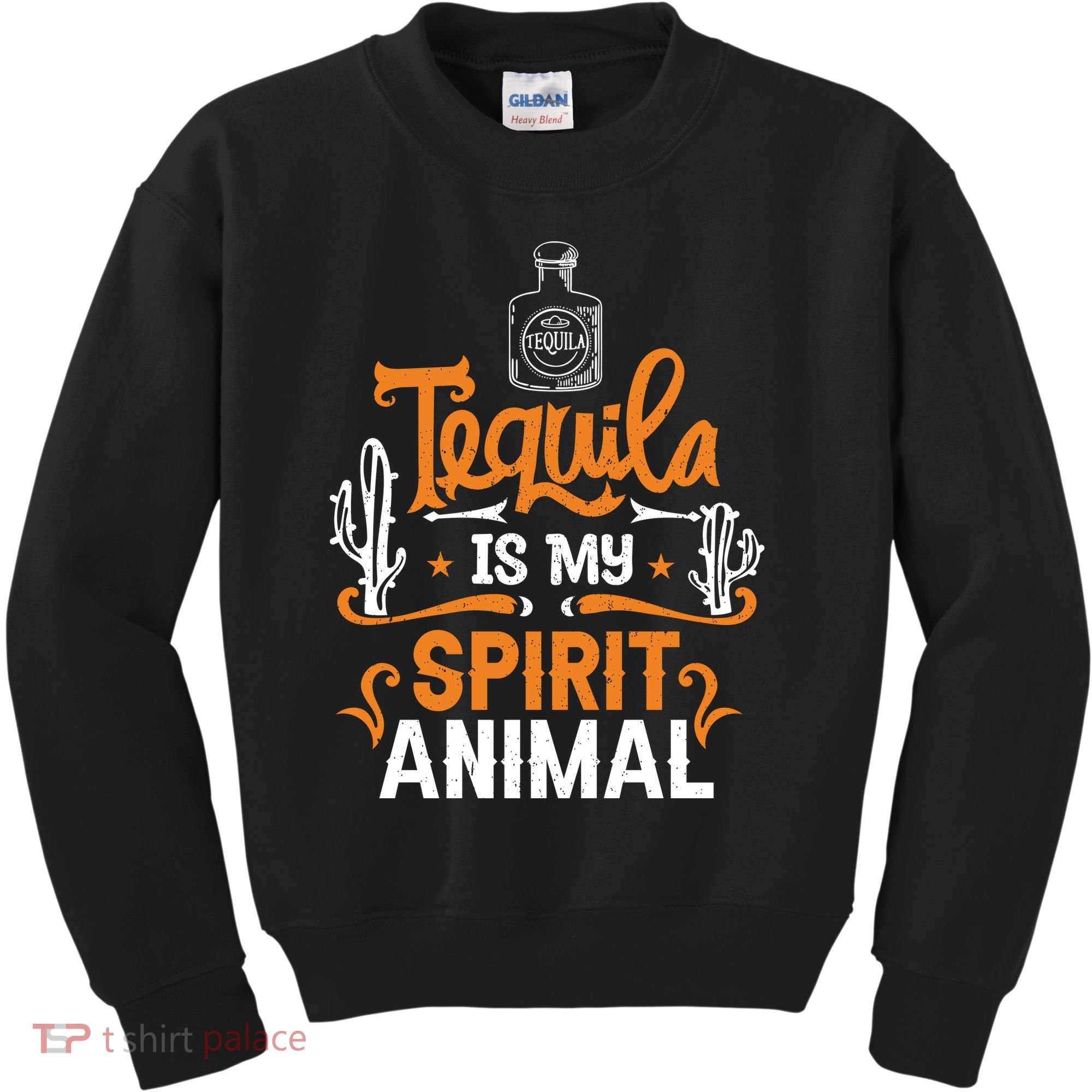 Tequila Is My Spirit Animal Kids Sweatshirt