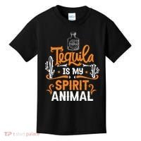 Tequila Is My Spirit Animal Kids T-Shirt thumb 0