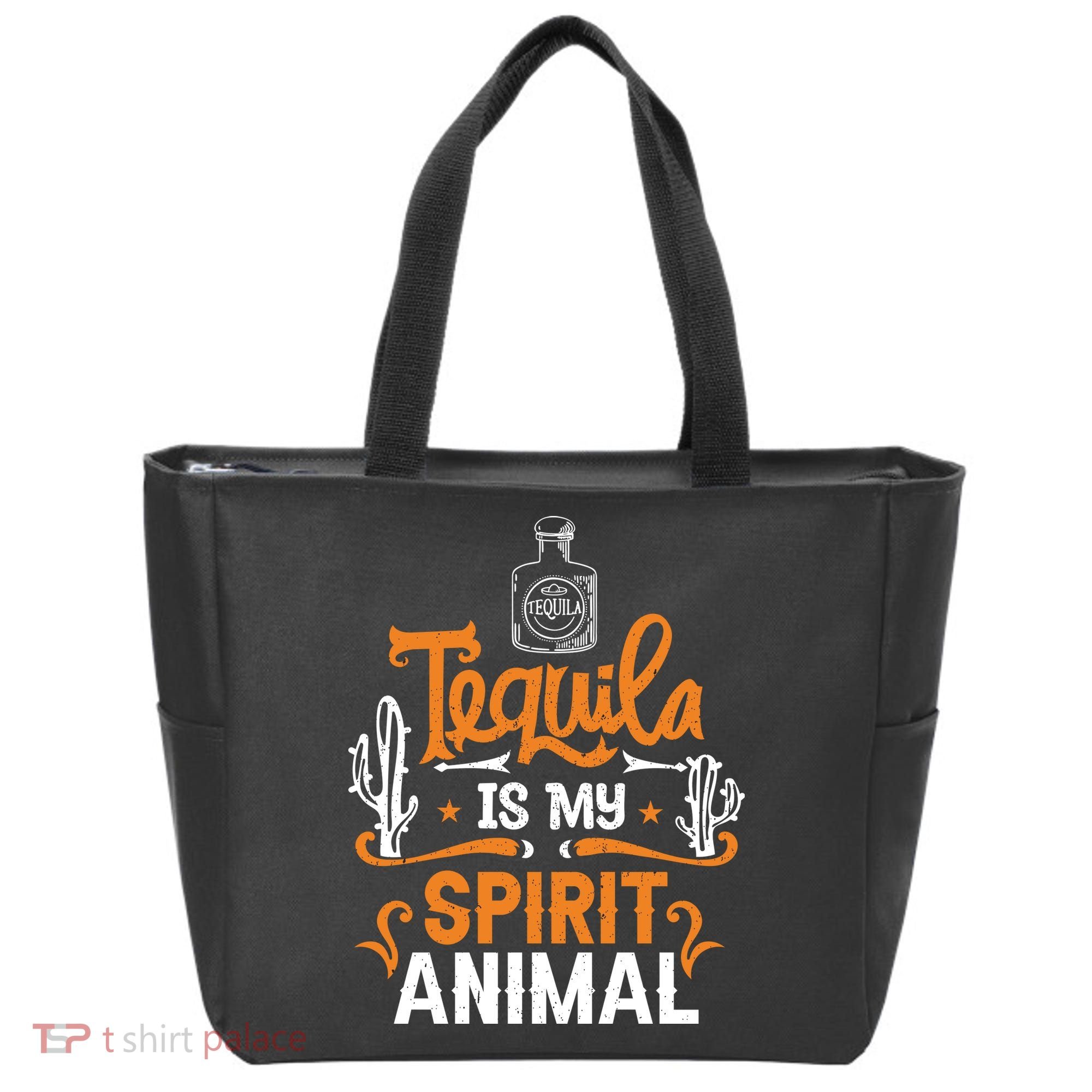 Tequila Is My Spirit Animal Tote Bag