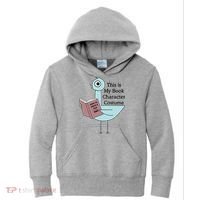 This Is My Book Character Costume Pigeon Reading Kids Hoodie thumb 0