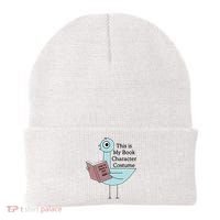 This Is My Book Character Costume Pigeon Reading Beanie thumb 0