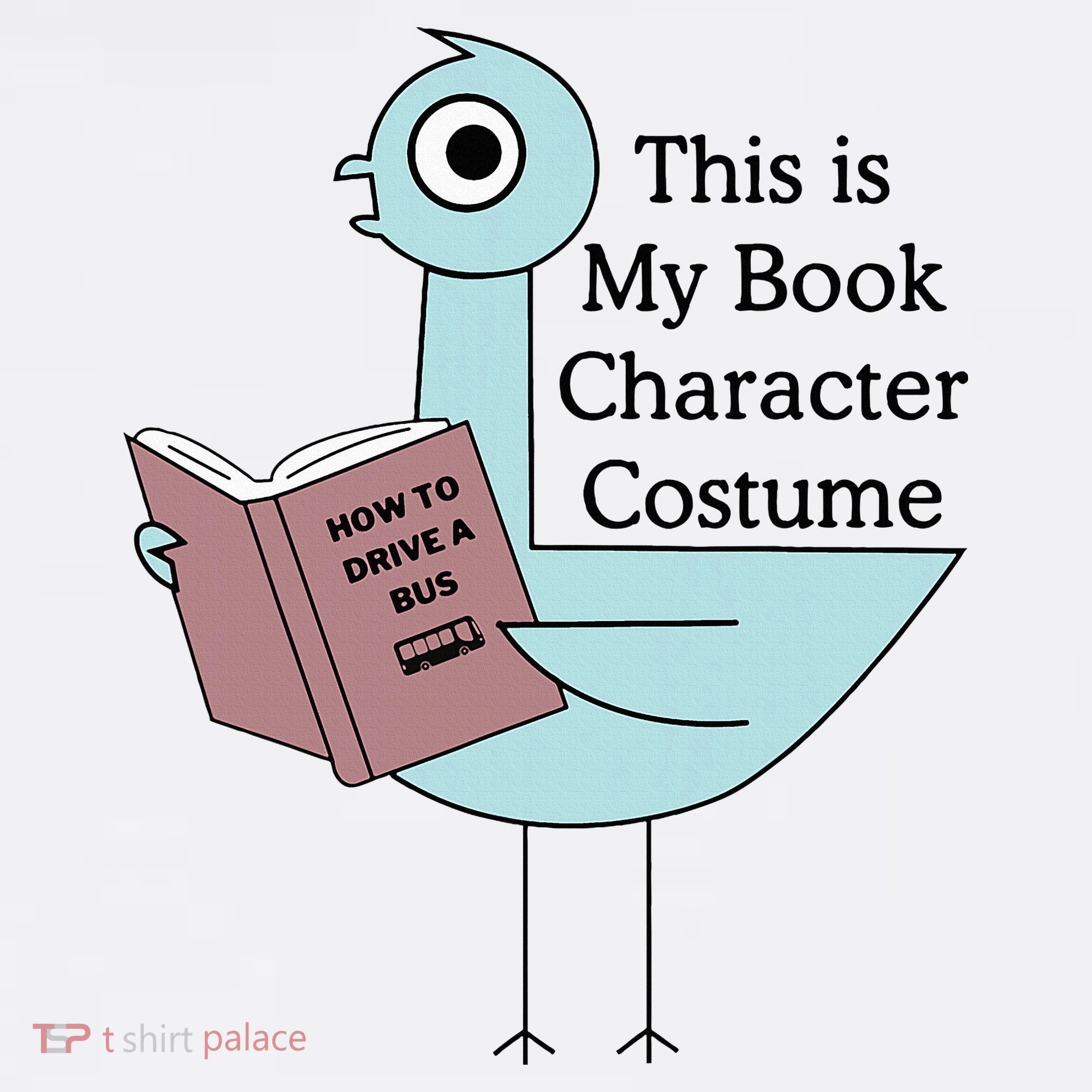 This Is My Book Character Costume Pigeon Reading Beanie