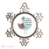 This Is My Book Character Costume Pigeon Reading Ornament thumb 0