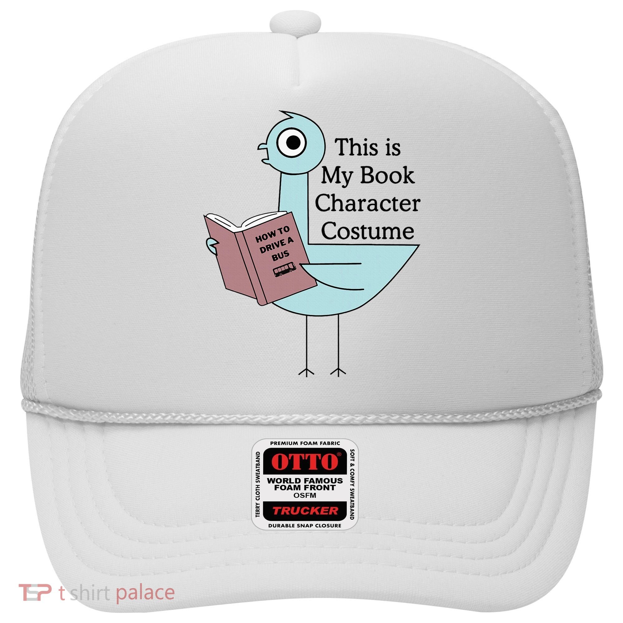 This Is My Book Character Costume Pigeon Reading Hat