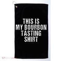 This Is My Bourbon Tasting Bourbon Lover Gift Golf Towel thumb 0