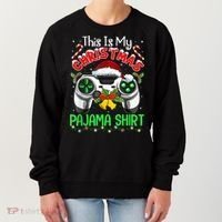 This Is My Christmas Pajama Gamer Video Game Boy Kid Women's Sweatshirt thumb 0