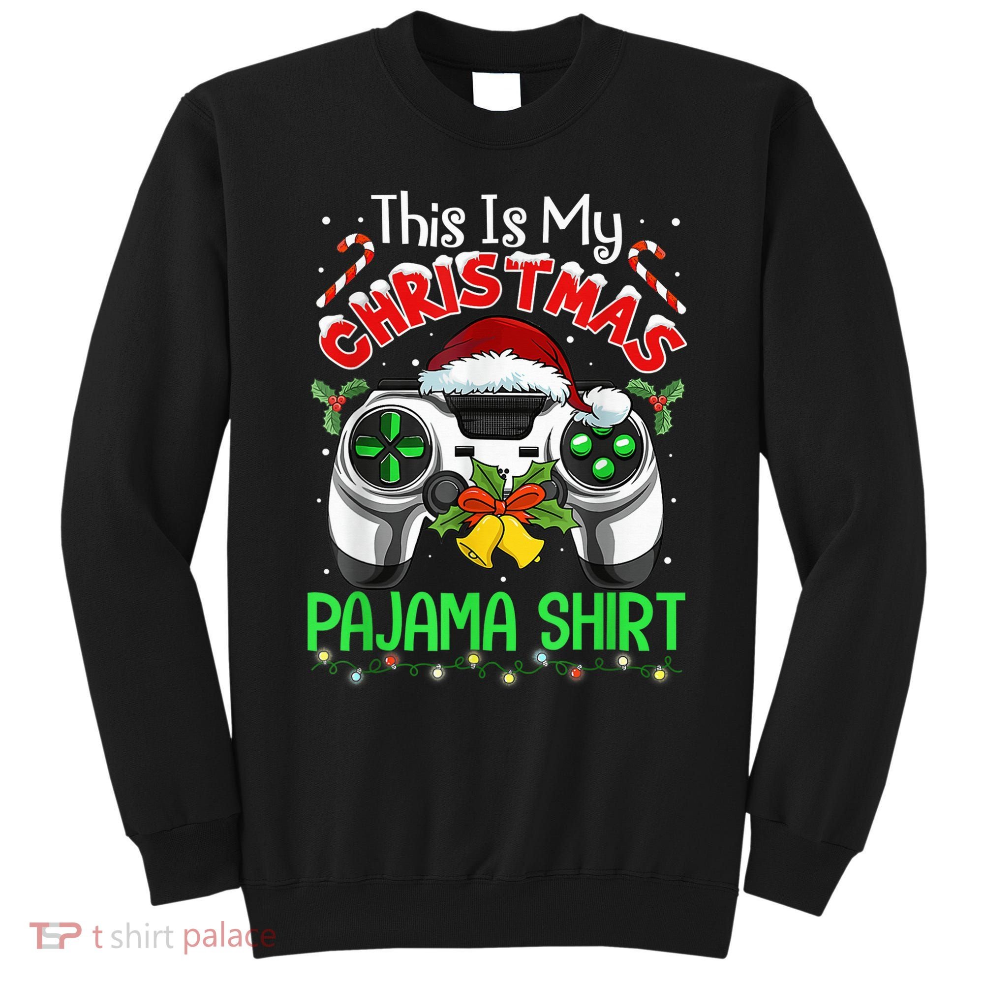 This Is My Christmas Pajama Gamer Video Game Boy Kid Sweatshirt