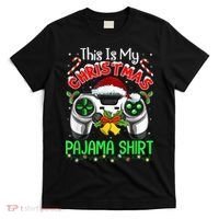 This Is My Christmas Pajama Gamer Video Game Boy Kid T-Shirt thumb 0