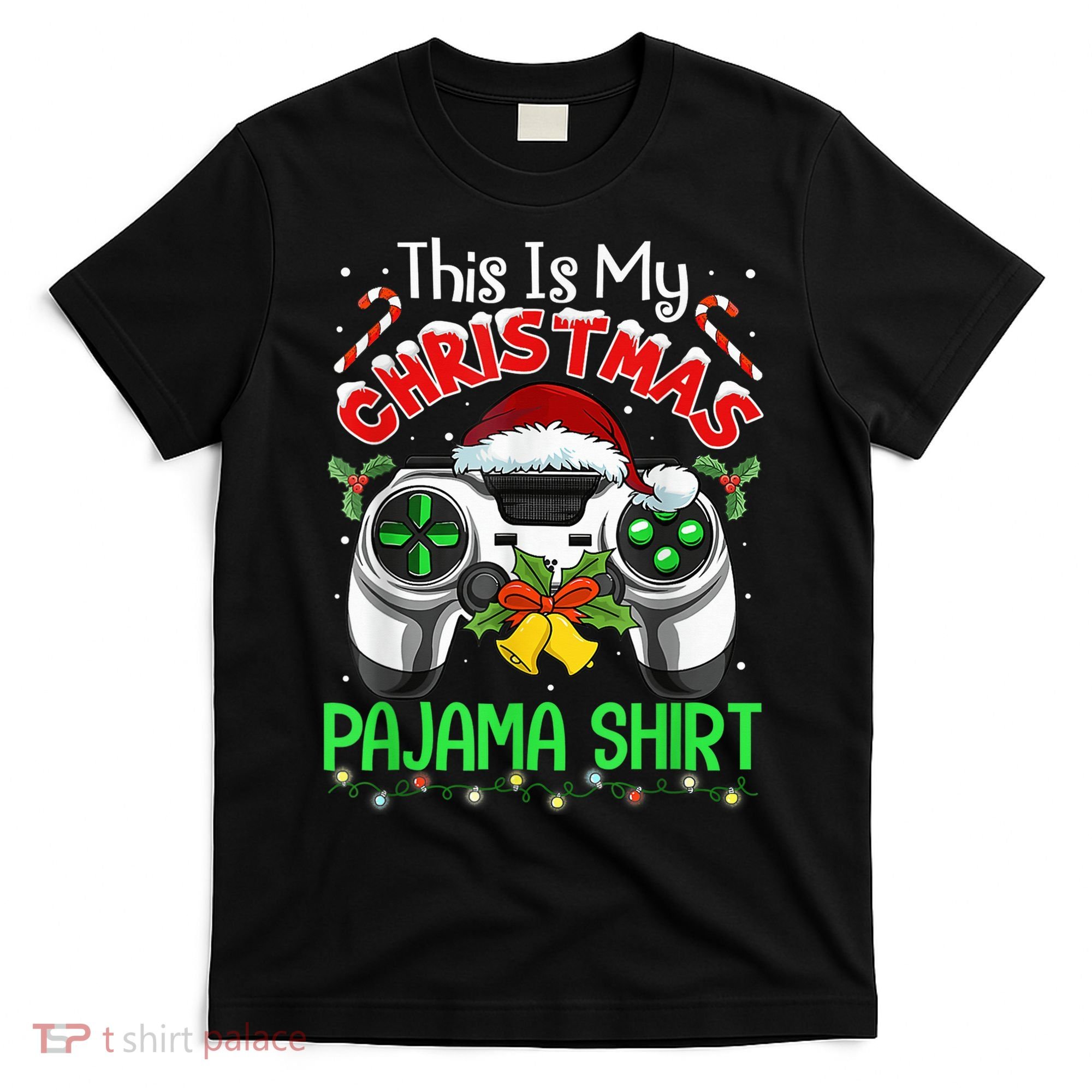 This Is My Christmas Pajama Gamer Video Game Boy Kid T-Shirt