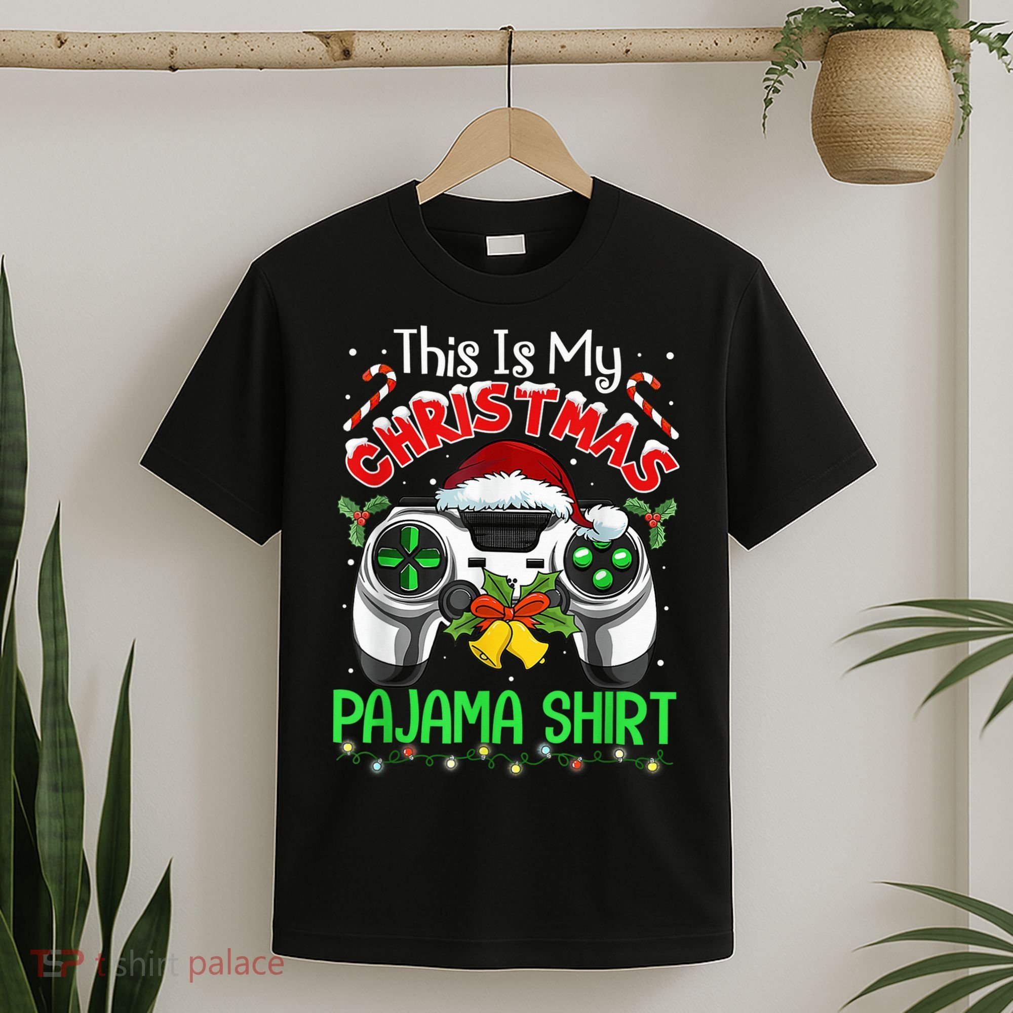 This Is My Christmas Pajama Gamer Video Game Boy Kid T-Shirt
