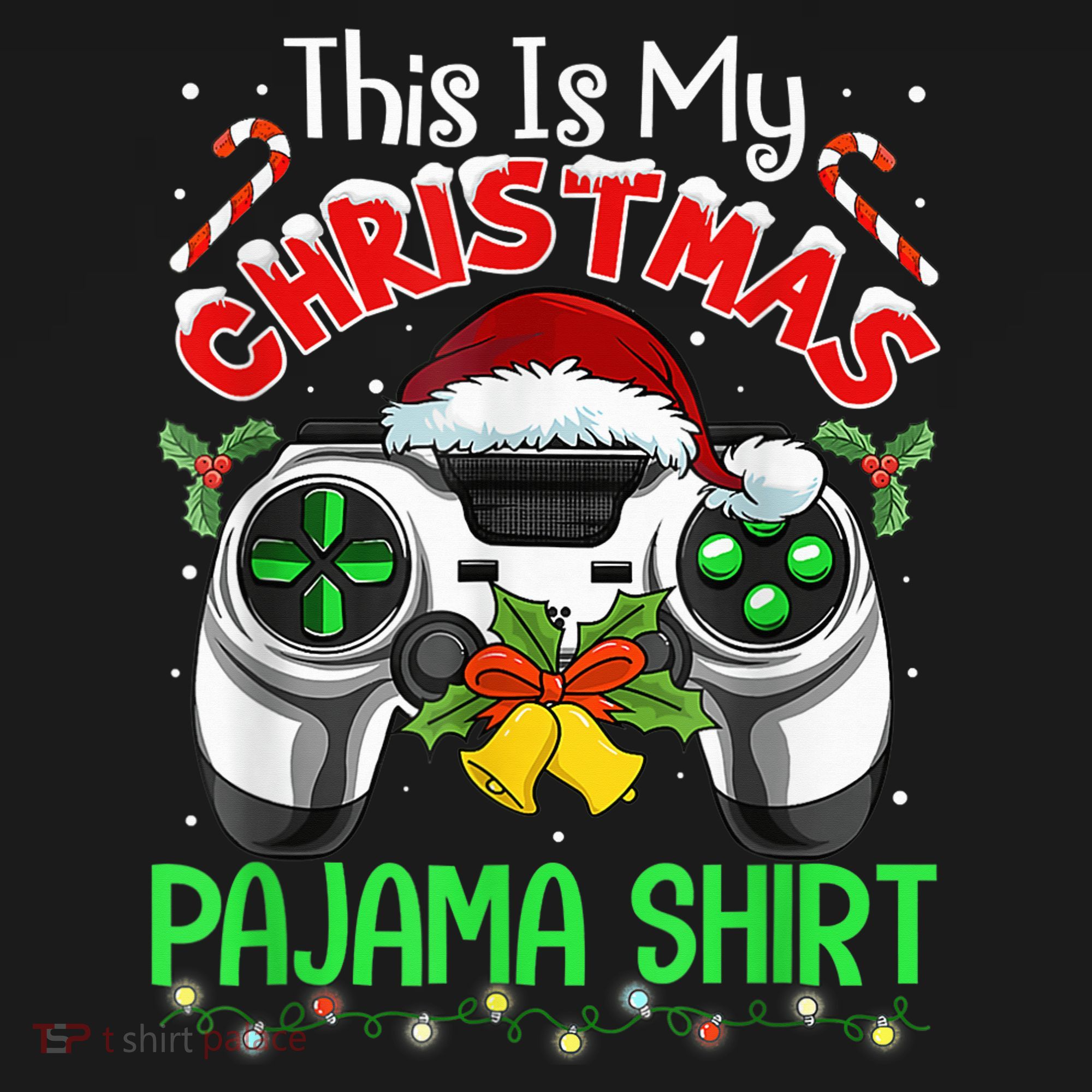 This Is My Christmas Pajama Gamer Video Game Boy Kid Women's Hoodie