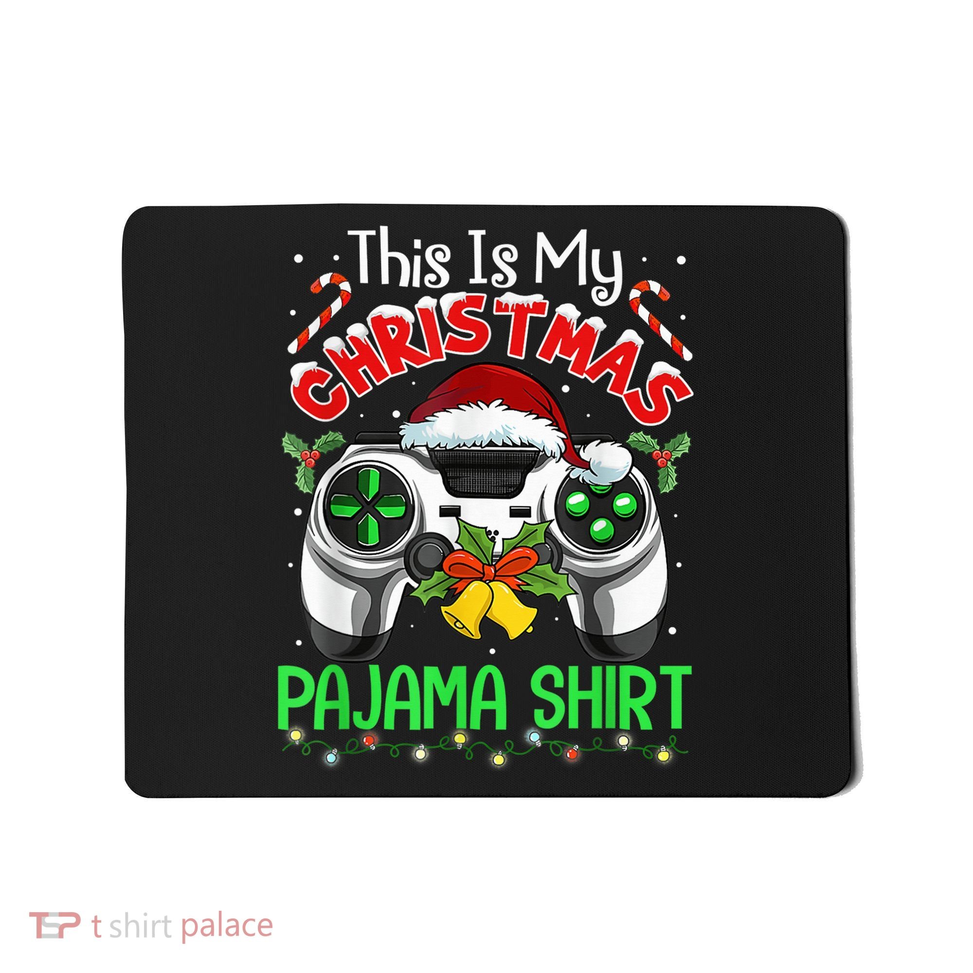 This Is My Christmas Pajama Gamer Video Game Boy Kid Mousepad