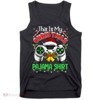This Is My Christmas Pajama Gamer Video Game Boy Kid Tank Top thumb 0
