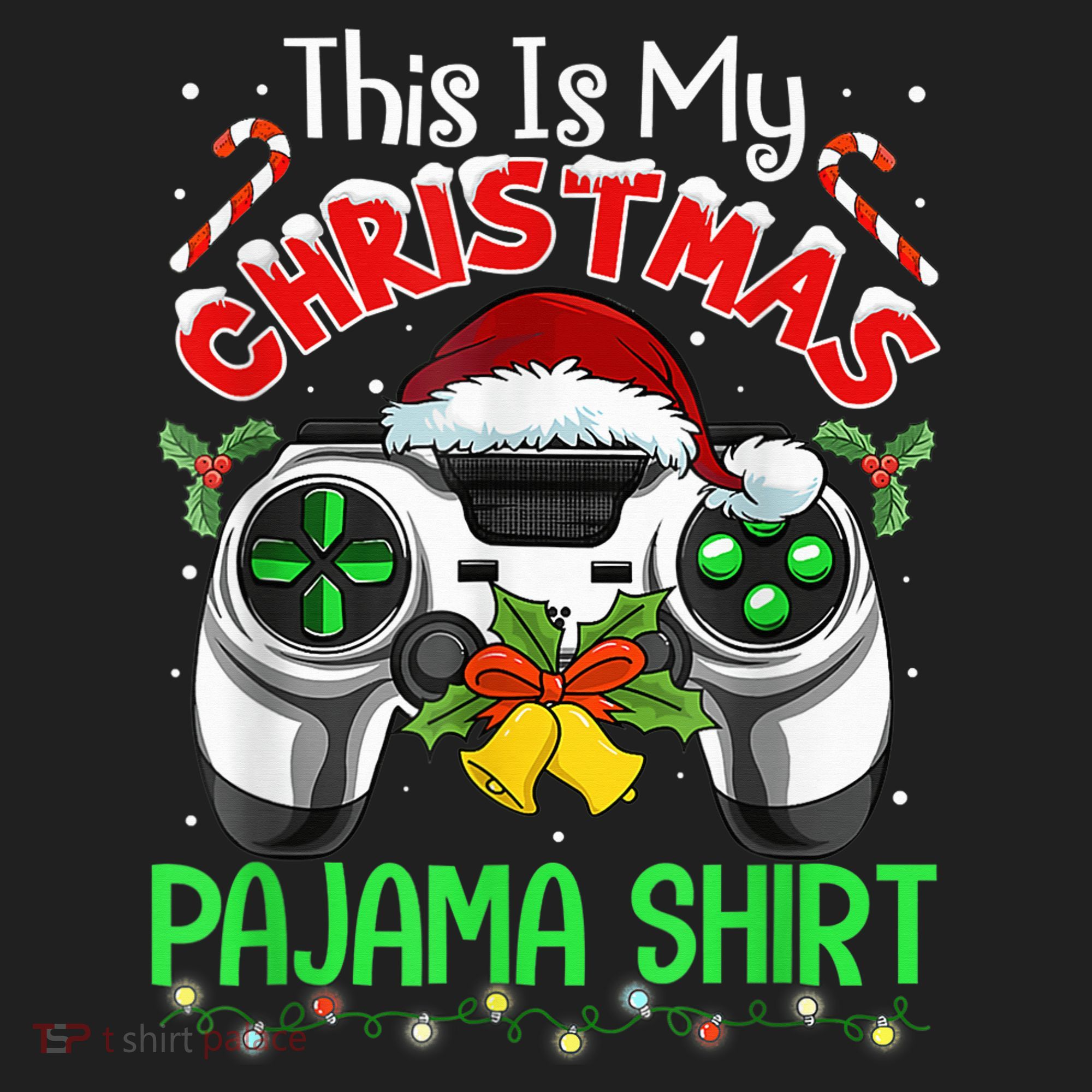 This Is My Christmas Pajama Gamer Video Game Boy Kid Golf Towel