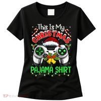 This Is My Christmas Pajama Gamer Video Game Boy Kid Women's T-Shirt thumb 0