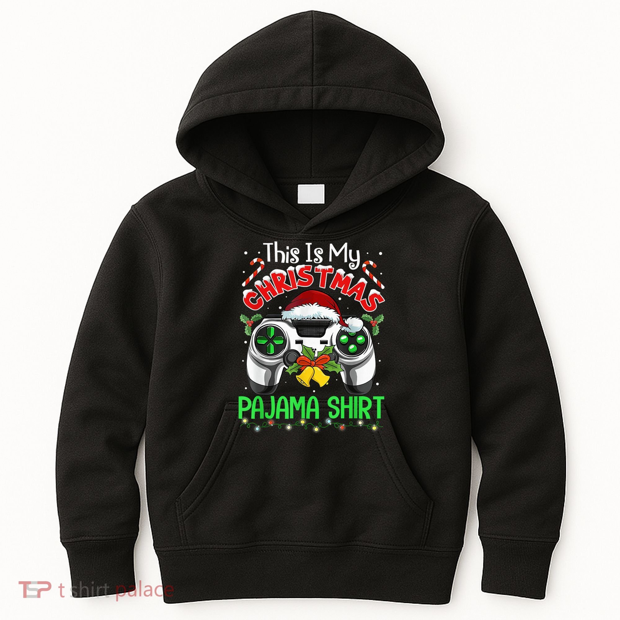 This Is My Christmas Pajama Gamer Video Game Boy Kid Kids Hoodie
