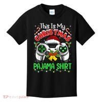 This Is My Christmas Pajama Gamer Video Game Boy Kid Kids T-Shirt thumb 0