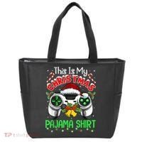 This Is My Christmas Pajama Gamer Video Game Boy Kid Tote Bag thumb 0