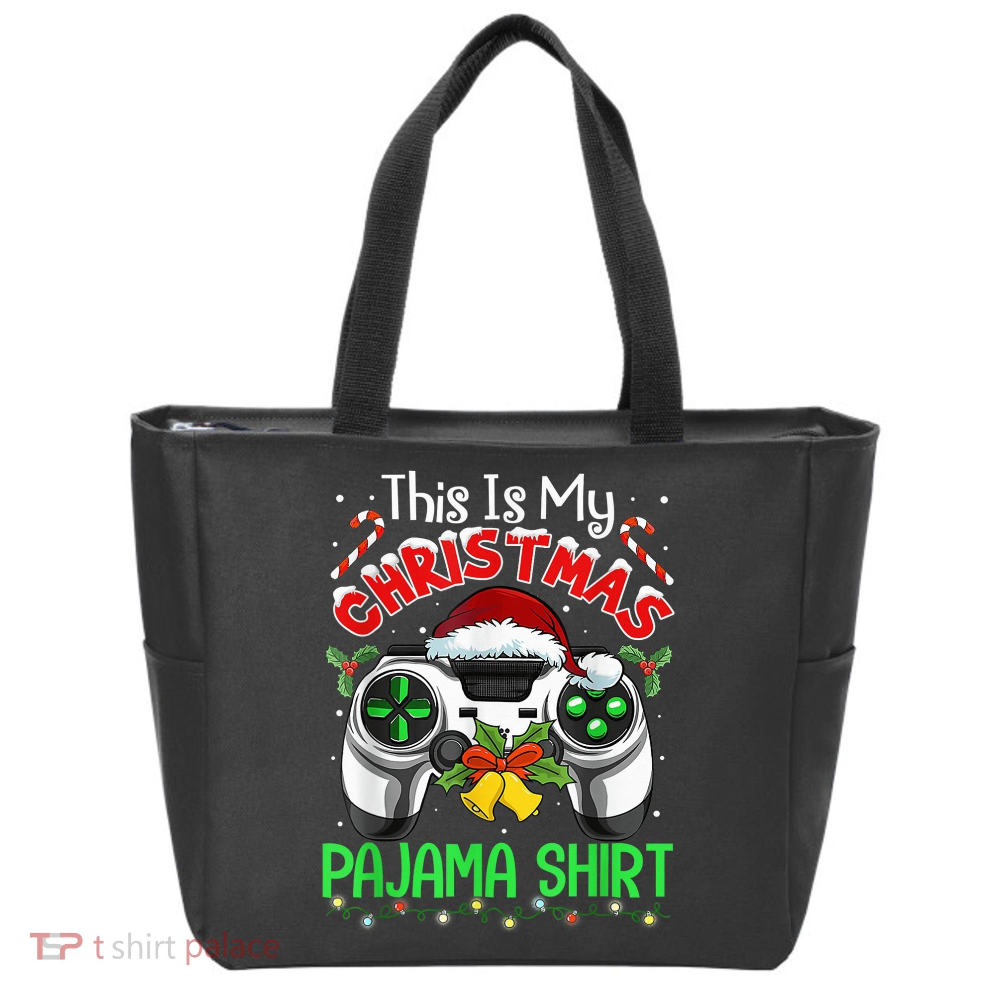 This Is My Christmas Pajama Gamer Video Game Boy Kid Tote Bag