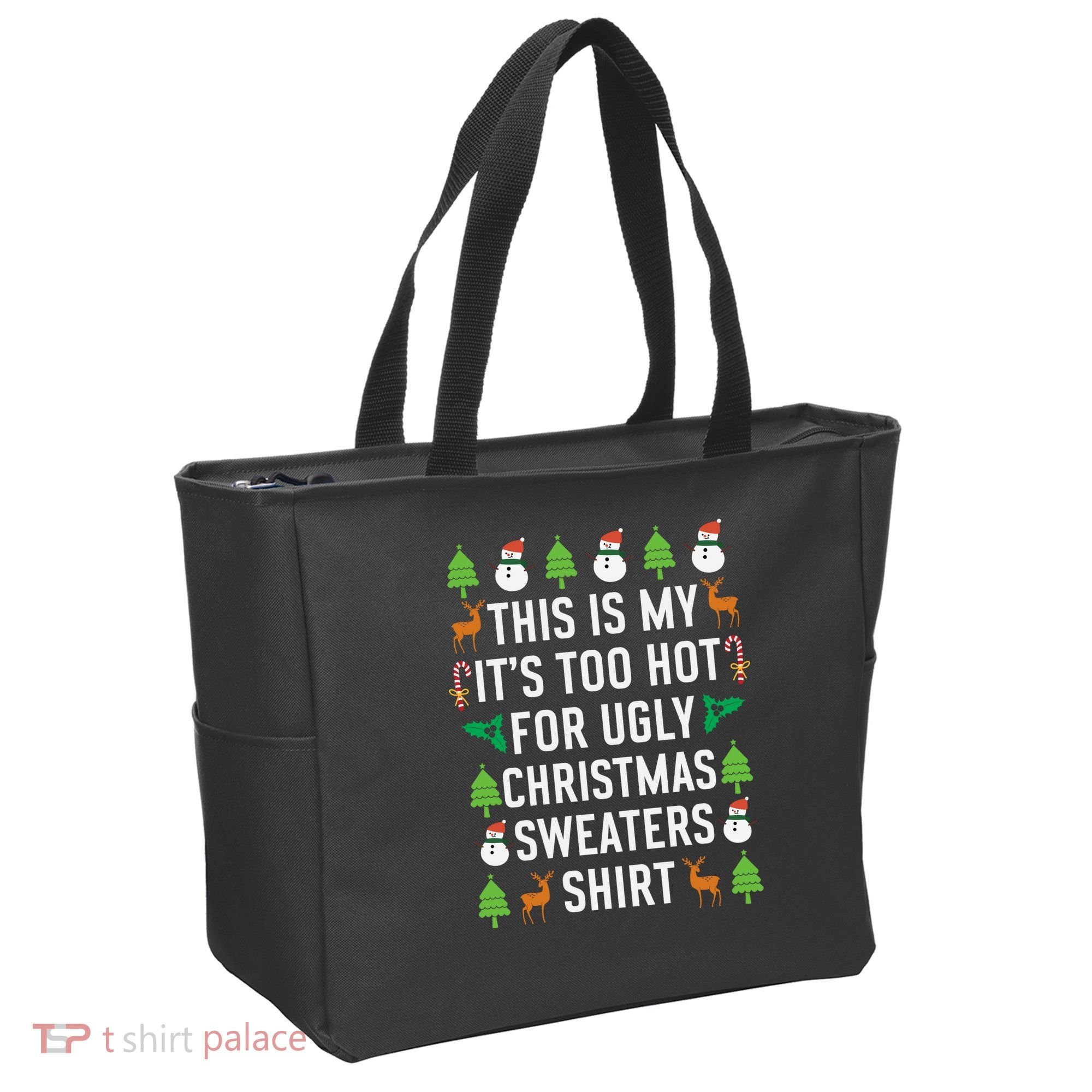 This Is My It's Too Hot For Ugly Christmas Sweaters Shirt Tote Bag