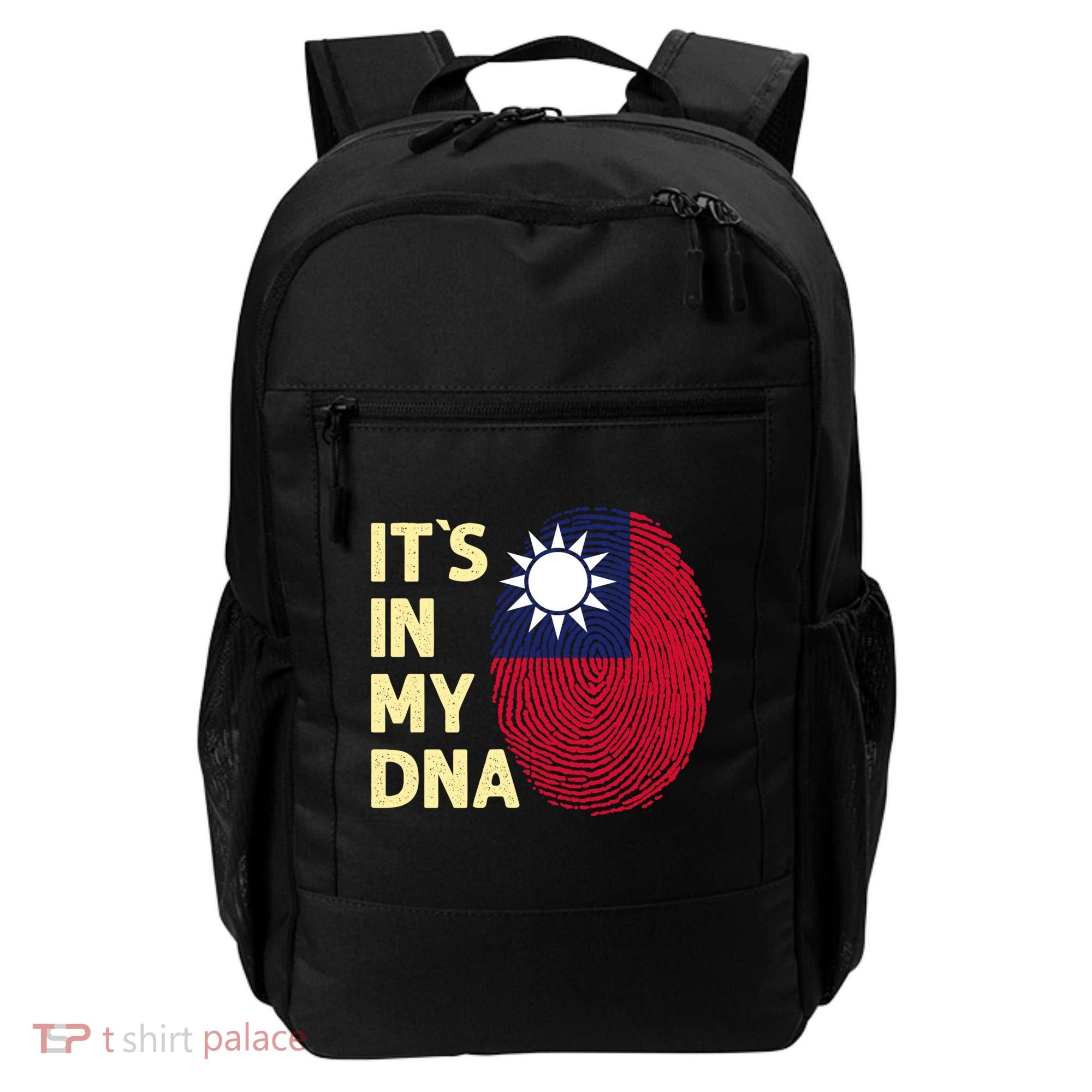 Taiwan In My Dna Taiwanese Flag Team Taiwan Gift Backpack