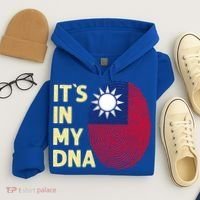 Taiwan In My Dna Taiwanese Flag Team Taiwan Gift Hoodie thumb 4
