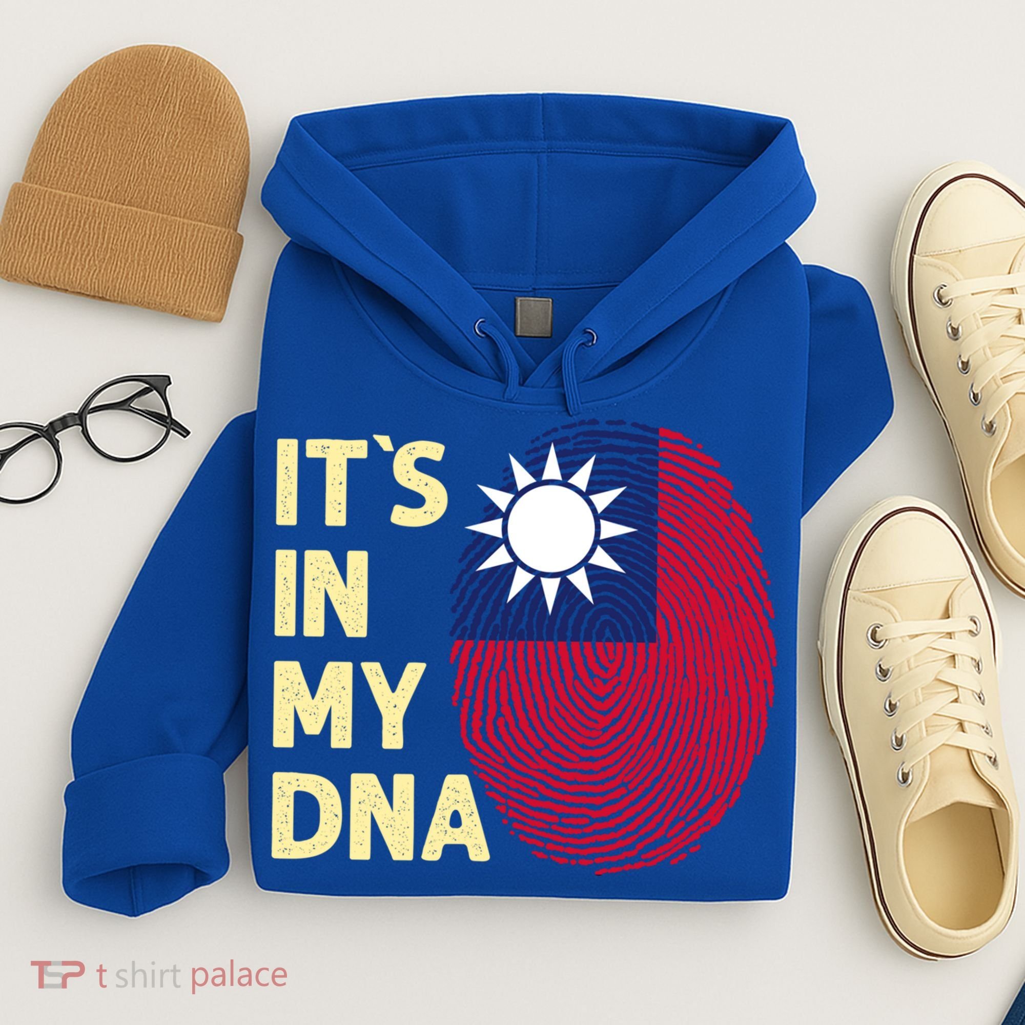 Taiwan In My Dna Taiwanese Flag Team Taiwan Gift Hoodie