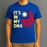 Taiwan In My Dna Taiwanese Flag Team Taiwan Gift T-Shirt thumb 3
