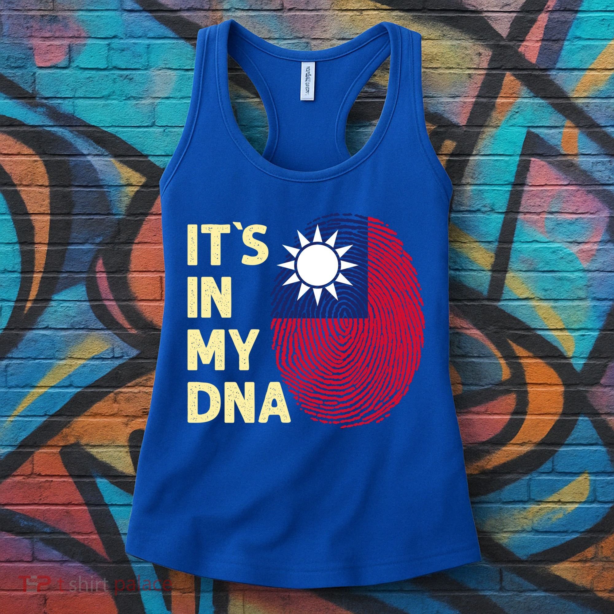 Taiwan In My Dna Taiwanese Flag Team Taiwan Gift Women's Tank Top