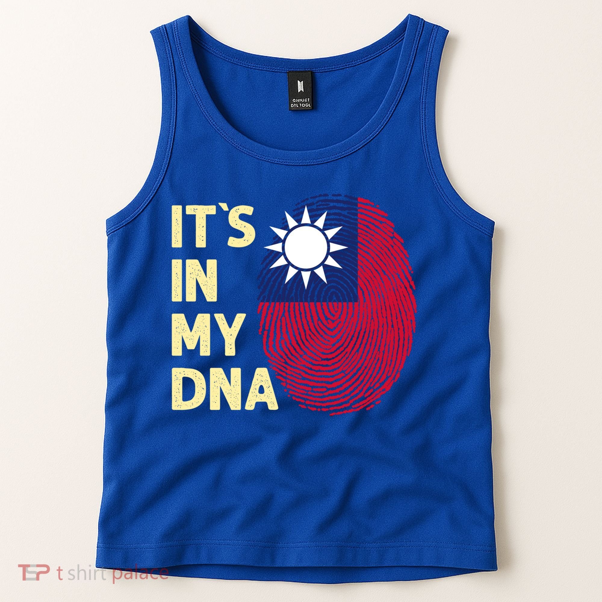 Taiwan In My Dna Taiwanese Flag Team Taiwan Gift Tank Top
